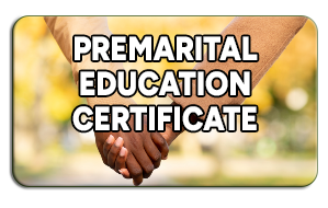 Premarital Education Certificate button