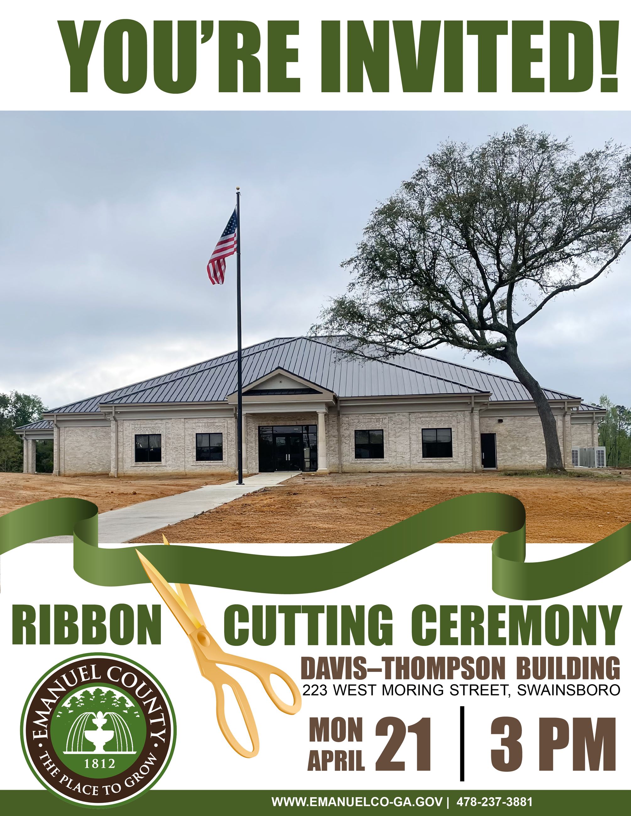 Davis-Thompson Ribbon Cutting