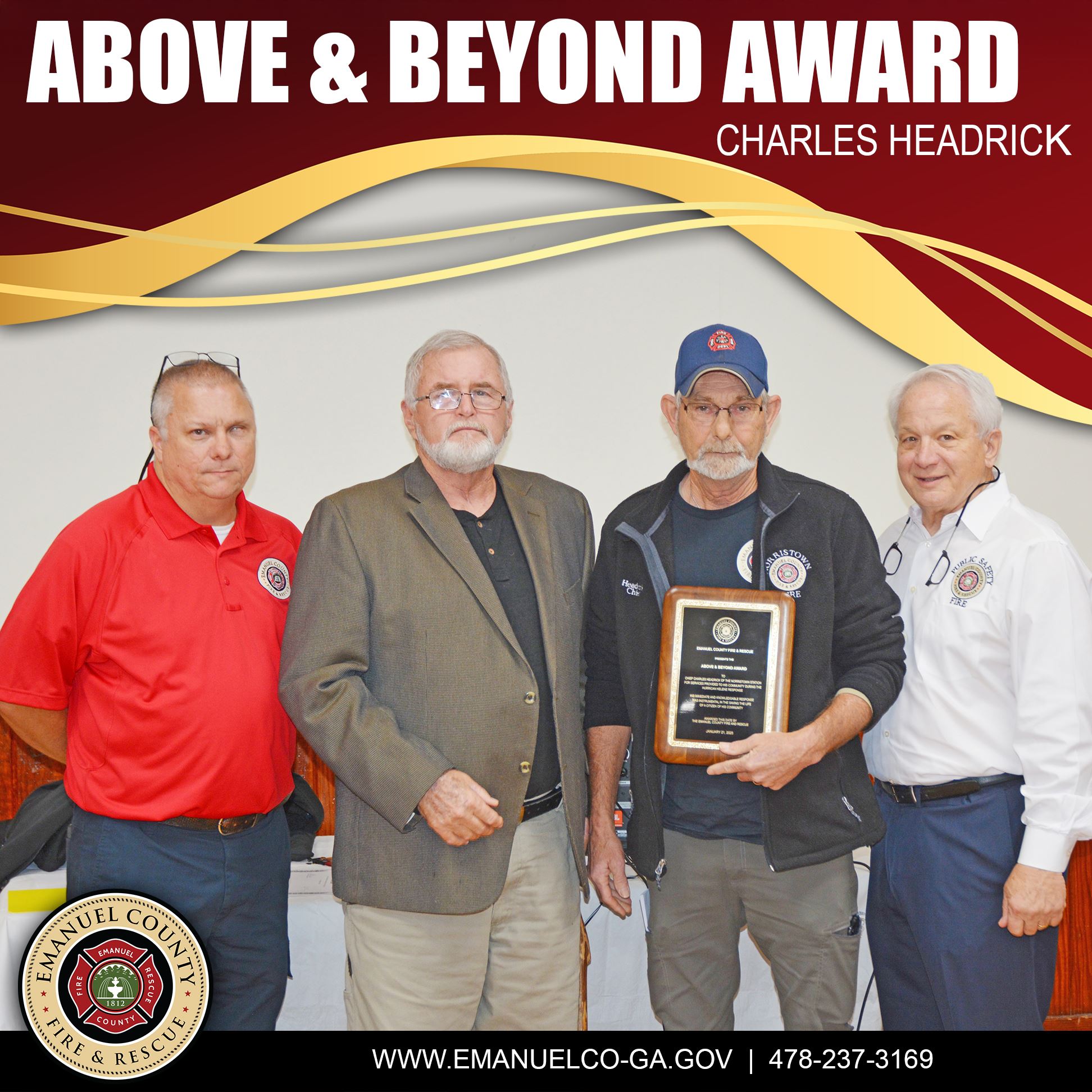 Above and Beyond Award