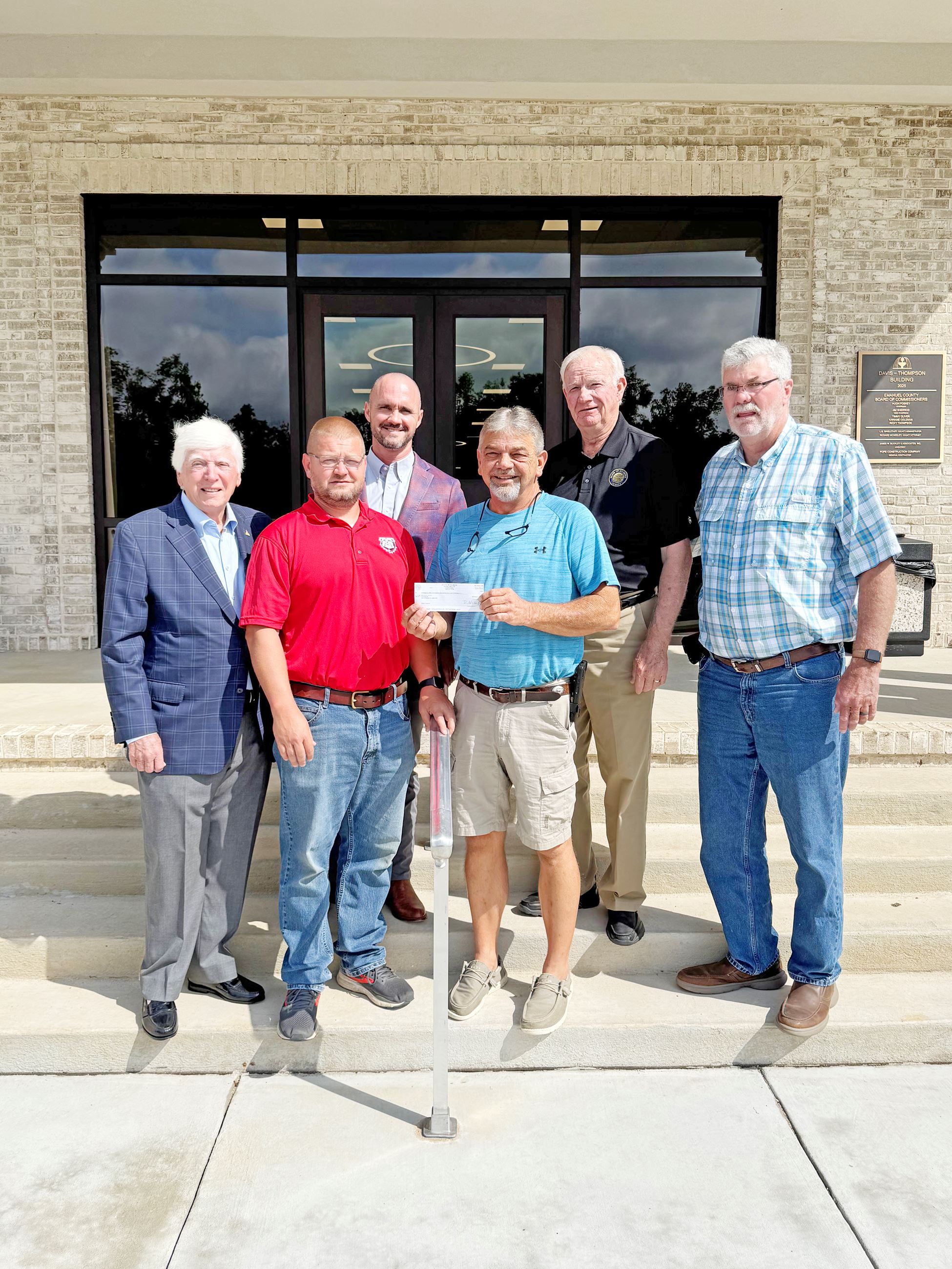 PRESS RELEASE 18M Reimbursement Delivered to Emanuel County