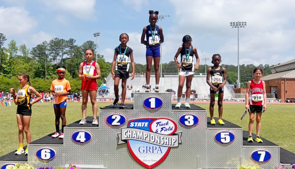 Genesis Reese Wins 12U Girls 100m State Title_2021